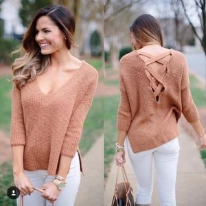 Express Maroon Sweater
